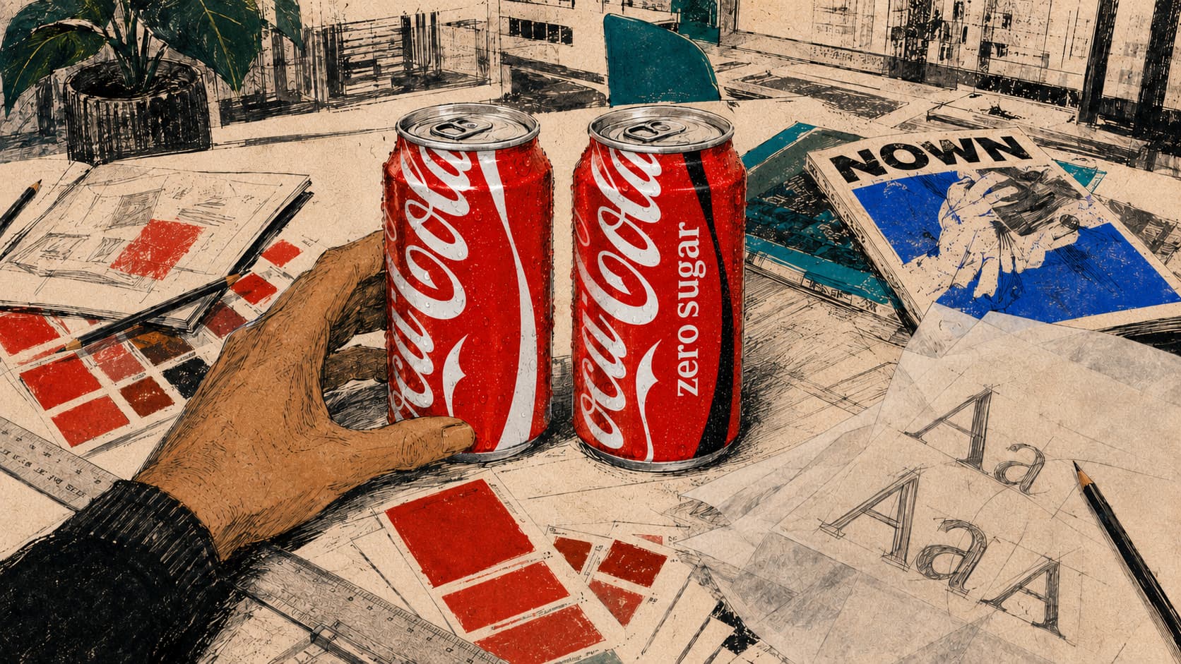 Desde el diseño: el nuevo rojo, la tipografía y la ambigüedad de Zero Sugar