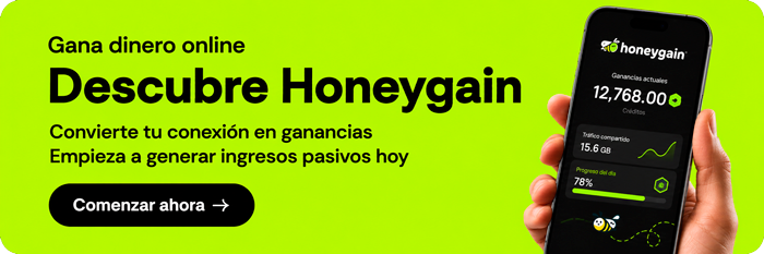 Descubre Honeygain